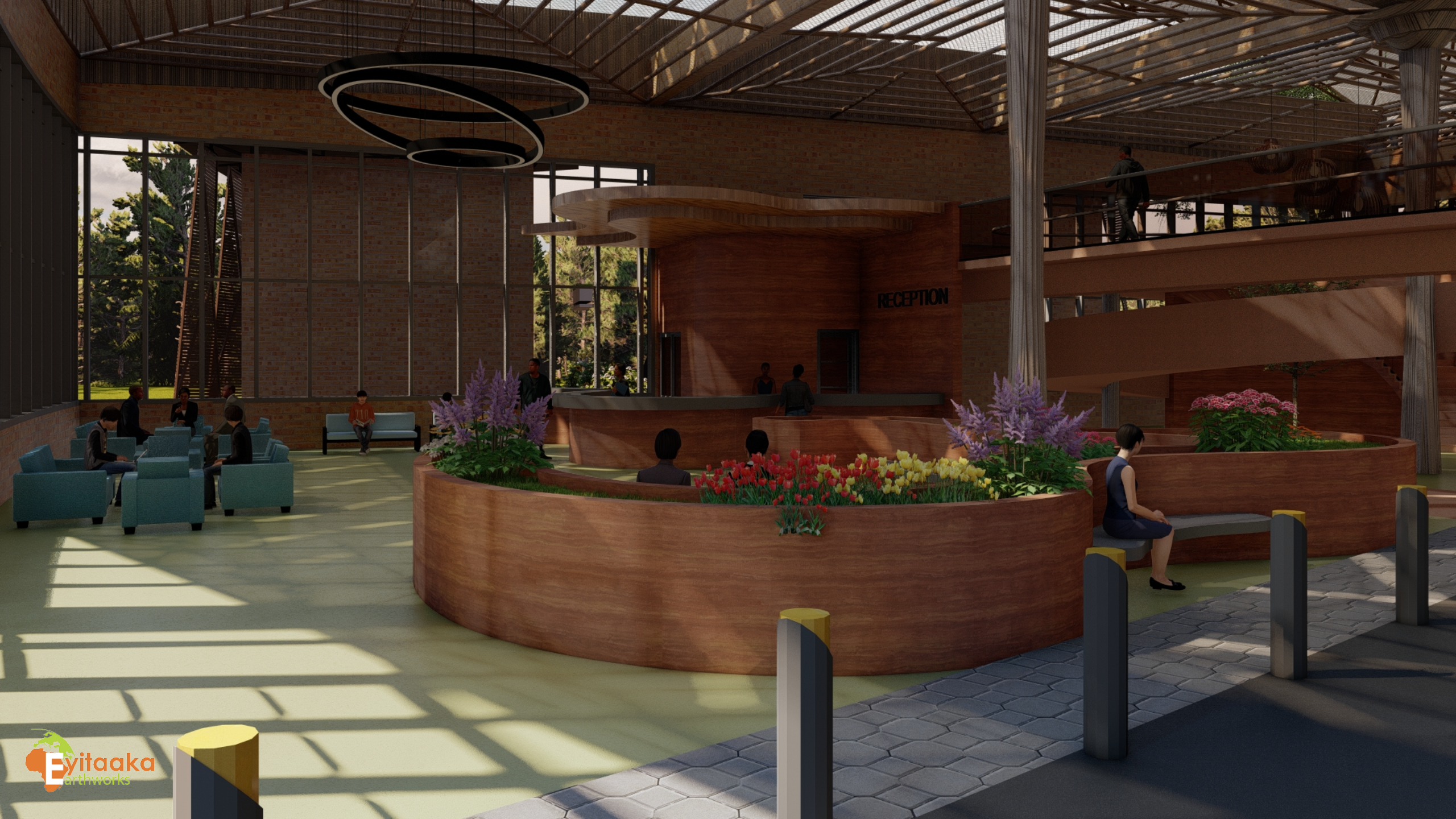 WLU Hospital concept render: emergency access concept