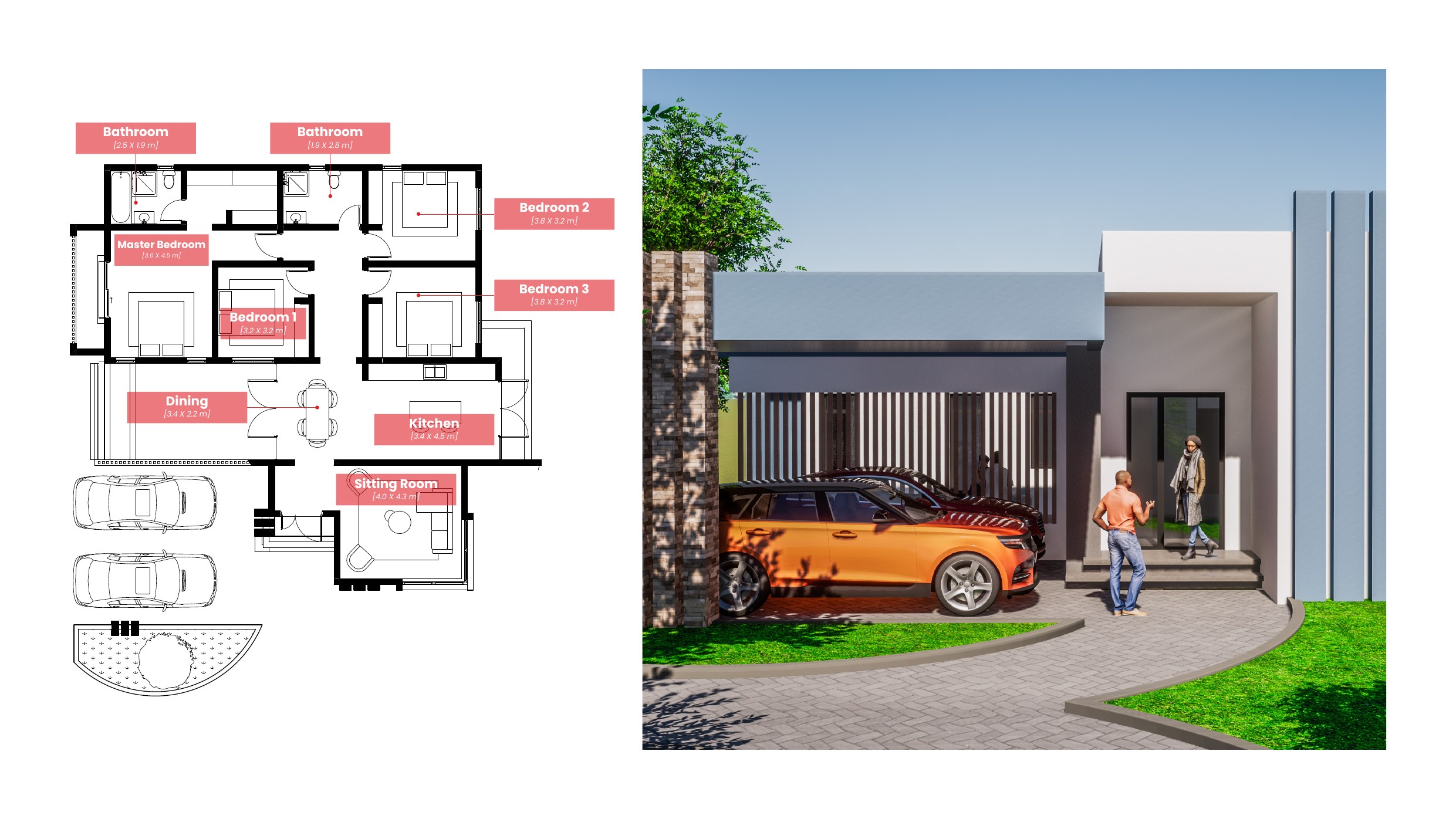 Satellite City option 02 exterior renders