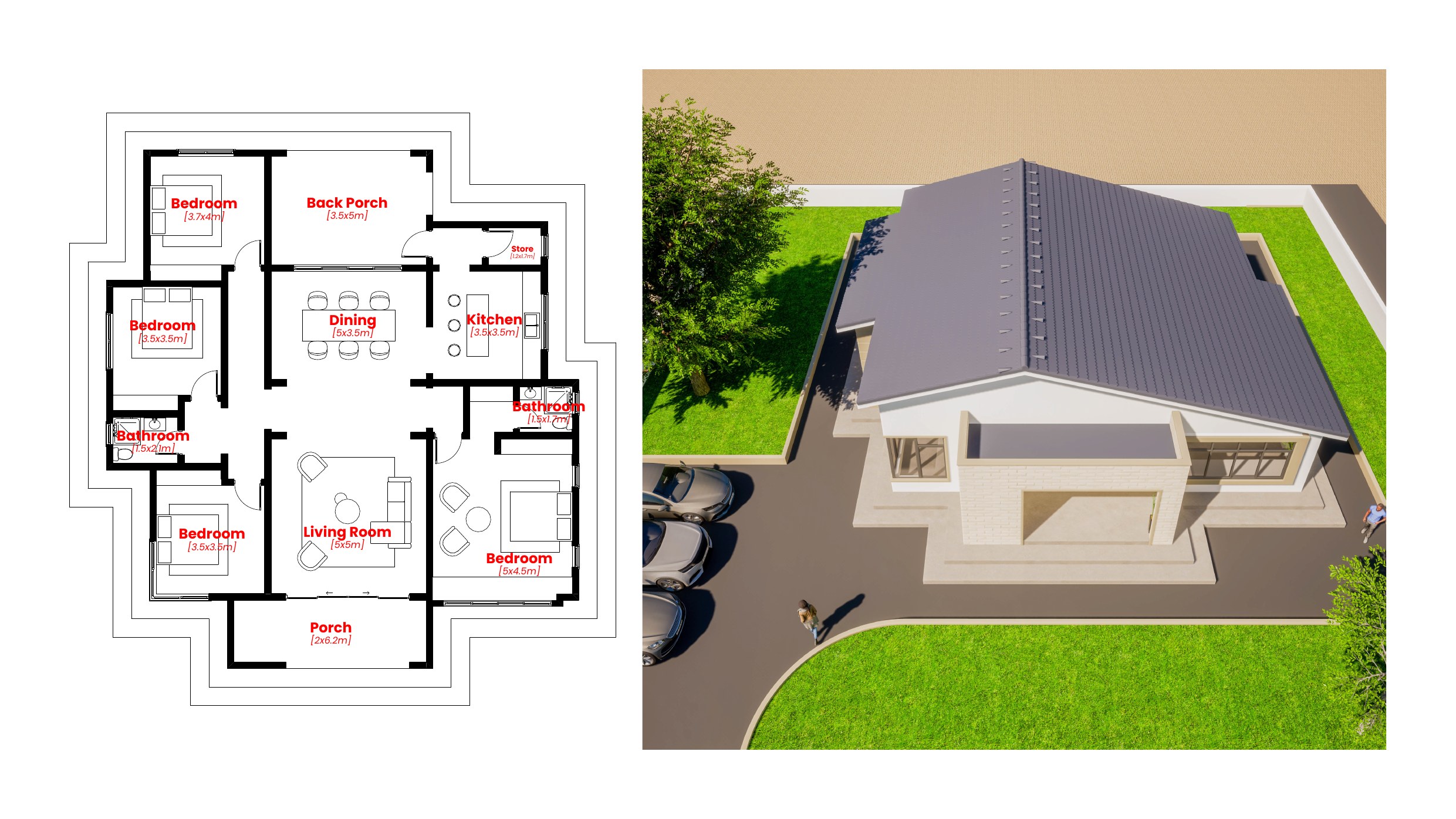 Satellite City option 06 exterior renders