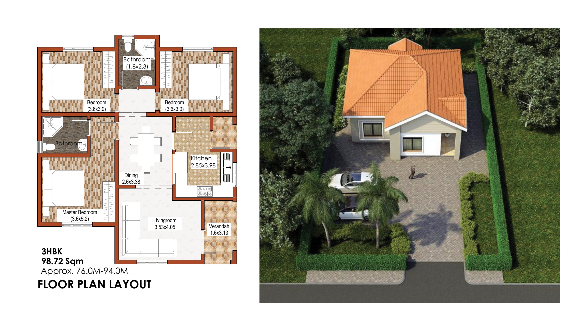 Satellite City option 03 floor plan