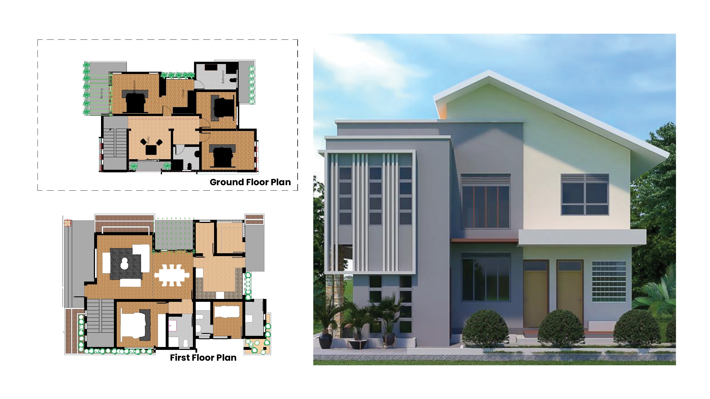 Satellite City option 04 floor plan